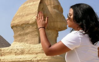 Kiss the sphinx