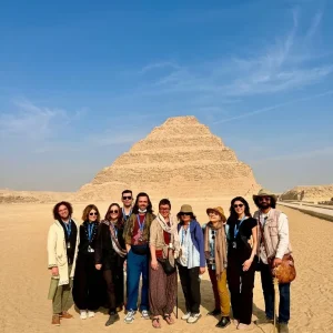 Step Pyramid of King Djoser during a private Saqqara Tour in Egypt